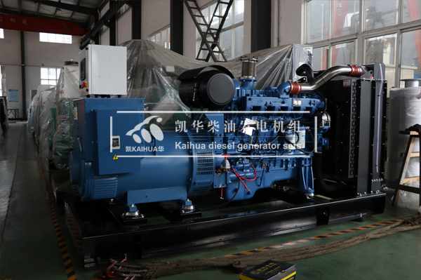 濟(jì)南房產(chǎn)300KW玉柴發(fā)電機組成功出廠